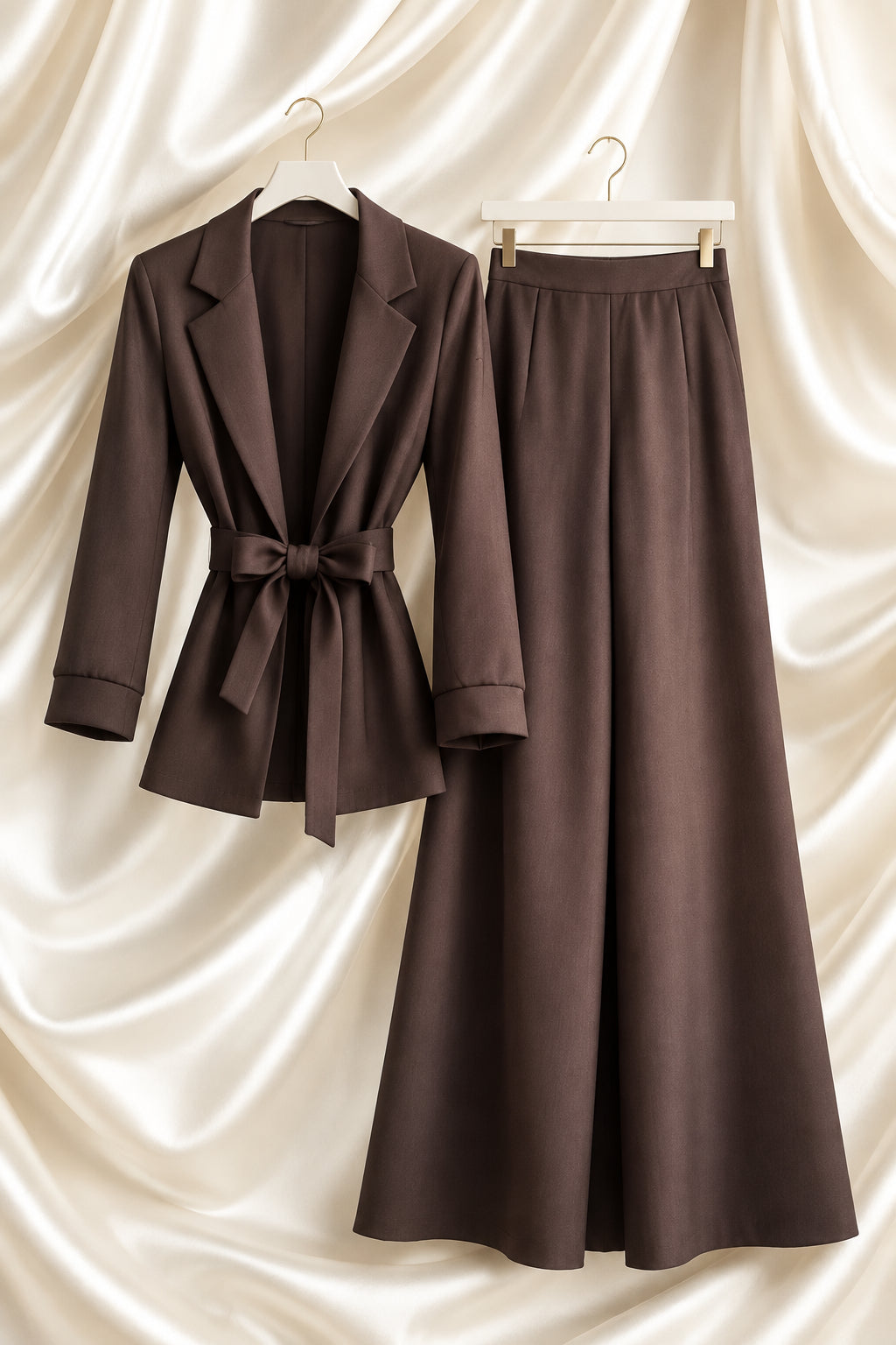 Completo "Elif" con giacca e pantalone palazzotaglia unica 40/46