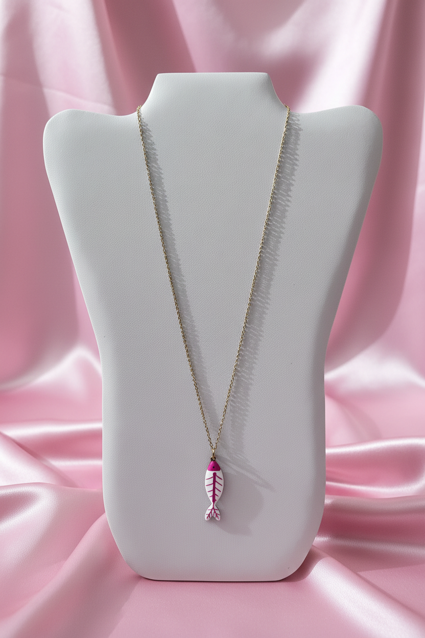 Collana  con ciondolo pesciolino