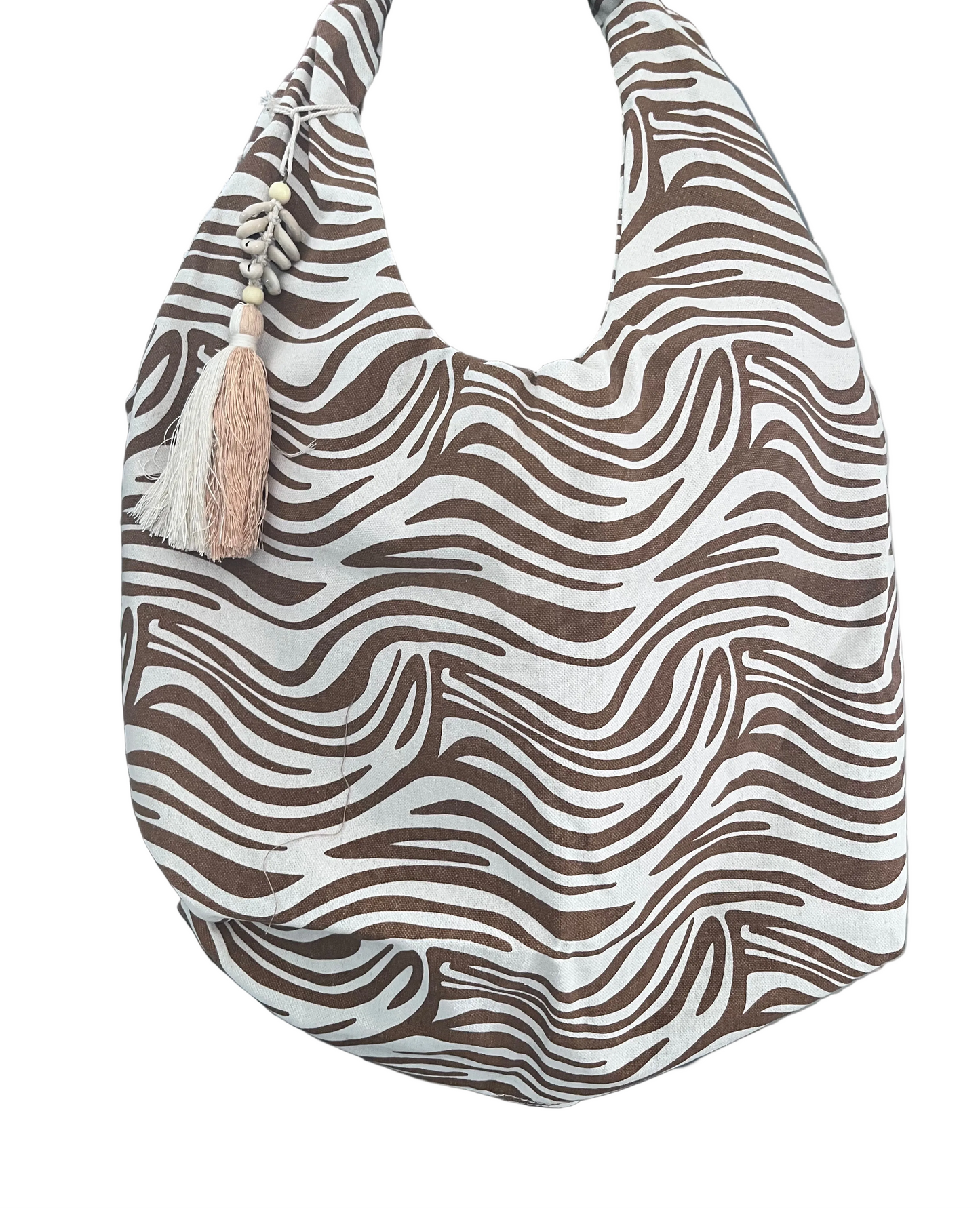 Borsa con stampa zebrata