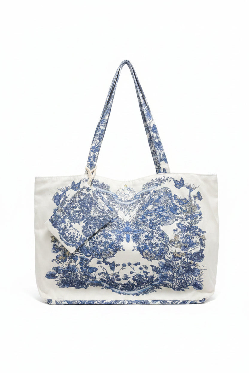 Borsa Flutter blu mare