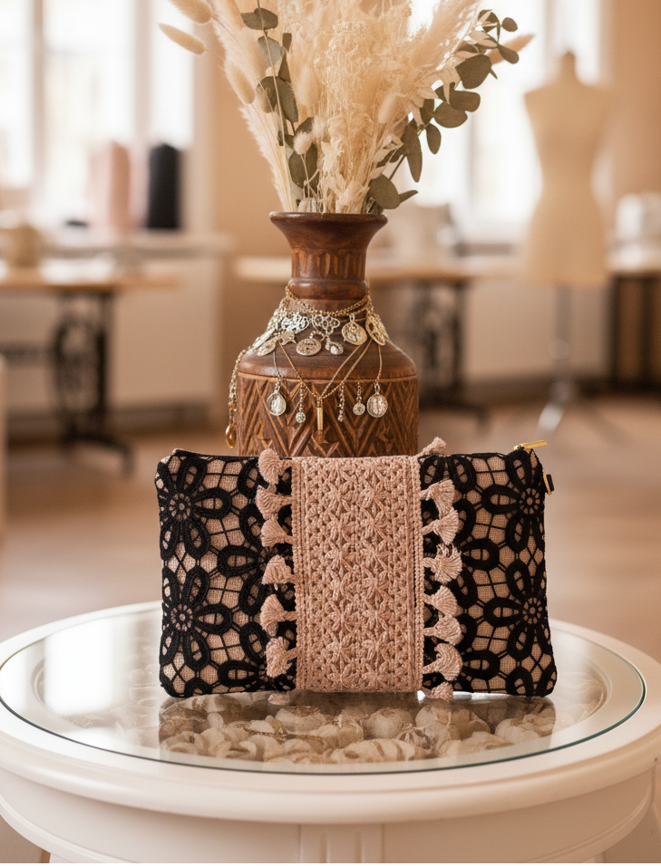 Pochette Chic in pizzo