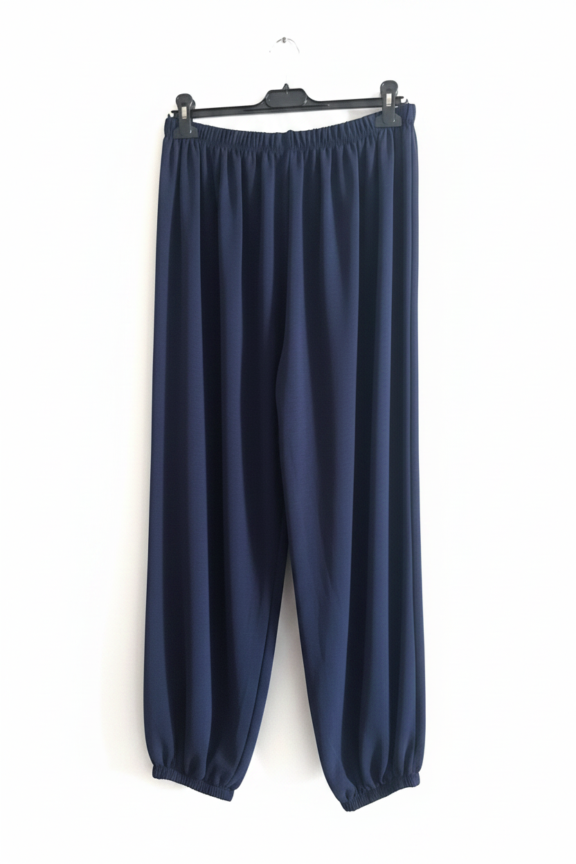 Pantaloni harem  con vita elasticizzata taglia 42/52