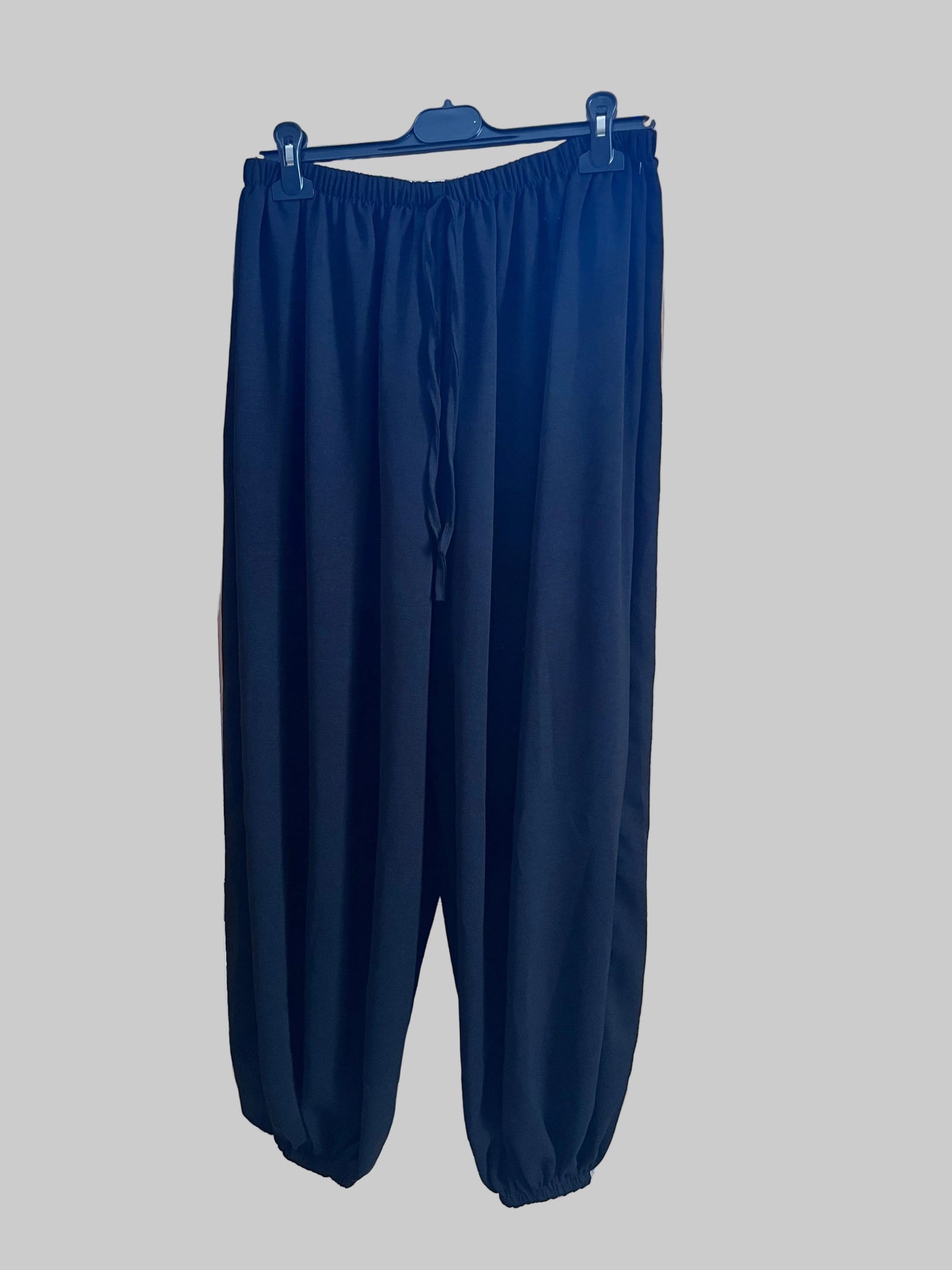 Pantaloni harem  con vita elasticizzata taglia 46/52