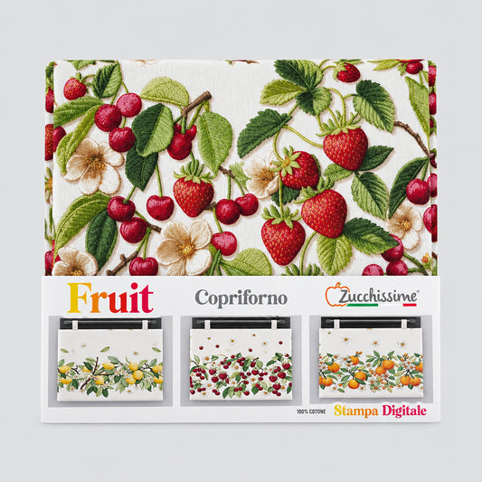 Copriforno Fruit fantasia Ciliegie e Fragole