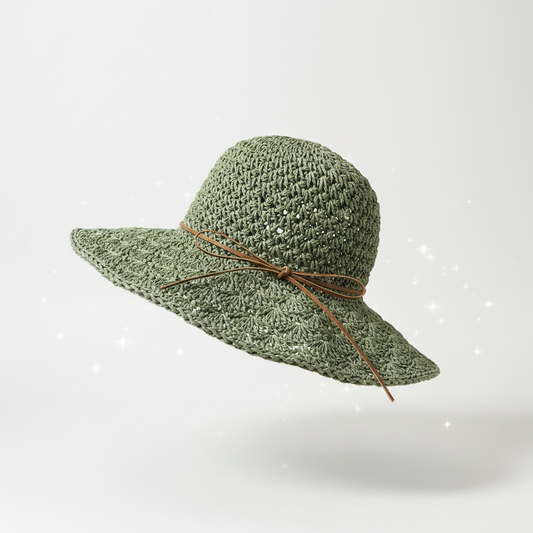 Cappello in rafia morbida – Taglia unica